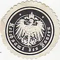 [Ansichtskarte] SIEGELMARKE - Reichsamt des Inneren. 