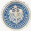 [Ansichtskarte] SIEGELMARKE - Reichs-Justizamt. 