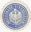 [Ansichtskarte] SIEGELMARKE - Reichsbank-Direktorium. 