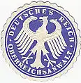 [Ansichtskarte] SIEGELMARKE - Deutsches Reich Oberreichsanwalt. 