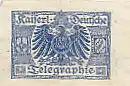 [Ansichtskarte] SIEGELMARKE - Kaiserl. Deutsche Telegraphie. 