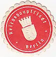 [Ansichtskarte] SIEGELMARKE - Reichshauptstadt Berlin. 