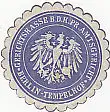 [Ansichtskarte] SIEGELMARKE - Gerichtskasse b. d. K. Pr. Amtsgericht Berlin-Tempelhof. 
