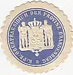 [Ansichtskarte] SIEGELMARKE - K: Pr: Oberpraesident der Provinz Brandenburg. 