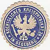 [Ansichtskarte] SIEGELMARKE - Koenigliches Kreisphysikat 24 in Segeberg. 