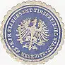 [Ansichtskarte] SIEGELMARKE - K. Pr. Standesamt Tirschtiegel Stadt Kr. Meseritz. 