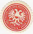 [Ansichtskarte] SIEGELMARKE - Das Polizeiamt der Freien und Hanse Stadt Lübeck. 