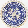 [Ansichtskarte] SIEGELMARKE - Fürstlich Schwarzbergsches Ministerium Rudolstadt. 