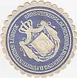 [Ansichtskarte] SIEGELMARKE - Grossherzogl. Oldenburg. Regierung d. Fürstenthums Lübeck. 