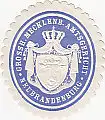 [Ansichtskarte] SIEGELMARKE - Grossh. Mecklenb. Amtsgericht Neubrandenburg. 