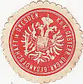 [Ansichtskarte] SIEGELMARKE - K. u. K. Oesterr. Ungar, Gesandtschaft Dresden. 