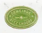 [Ansichtskarte] SIEGELMARKE -  Gemeinde Aitzendorf. 