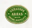 [Ansichtskarte] SIEGELMARKE - Gemeinde Arras Amtsh. Rochlitz. 