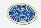 [Ansichtskarte] SIEGELMARKE - Gemeinde zu Burkersdorf. 