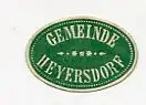 [Ansichtskarte] SIEGELMARKE - Gemeinde Heyersdorf. 
