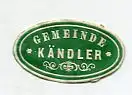 [Ansichtskarte] SIEGELMARKE - Gemeinde Kändler. 