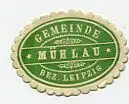 [Ansichtskarte] SIEGELMARKE - Gemeinde Mühlau Bez. Leipzig. 
