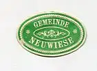 [Ansichtskarte] SIEGELMARKE - Gemeinde Neuwiese. 