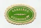 [Ansichtskarte] SIEGELMARKE - Gemeinde Niederpgyritz. 