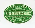 [Ansichtskarte] SIEGELMARKE -Gemeinde Niederwürschnitz Amtsh. Chemnitz. 
