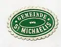 [Ansichtskarte] SIEGELMARKE - Gemeinde St. Michaelis. 