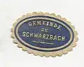 [Ansichtskarte] SIEGELMARKE - Gemeinde zu Schwarzbach. 