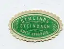 [Ansichtskarte] SIEGELMARKE - Gemeinde Steinbach Amtsh. Annaberg. 