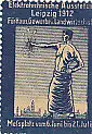 [Ansichtskarte] REKLAMEMARKE - Elektrotechnische Ausstellung Leipzig 1912. 