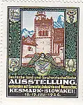 [Ansichtskarte] REKLAMEMARKE - Deutsche land- und forstwirtschaftliche Ausstellung Kesmark - Slowakei 1926. 