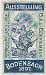 [Ansichtskarte] REKLAMEMARKE - Ausstellung Bodenbach 1897. 