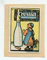 [Ansichtskarte] REKLAMEMARKE - Crystall Gummisauger Berlin. 