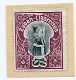 [Ansichtskarte] REKLAMEMARKE - Zuban-Cigaretten. 