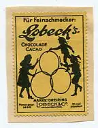 [Ansichtskarte] REKLAMEMARKE - Lobeck's Chocolade Cacao. 