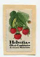 [Ansichtskarte] REKLAMEMARKE - Helvetia-Obst-Confituren. 