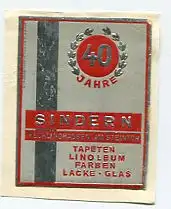 [Ansichtskarte] REKLAMEMARKE - 40 Jahre Sindern Recklinghausem Am Steintor. 