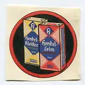 [Ansichtskarte] REKLAMEMARKE - Henkel-Kleister Henkel-Leim. 