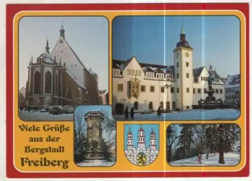 [Ansichtskarte] GERMANY - Freiberg. 