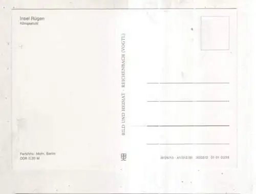 [Ansichtskarte] GERMANY  - Insel Rügen - Königsstuhl. 