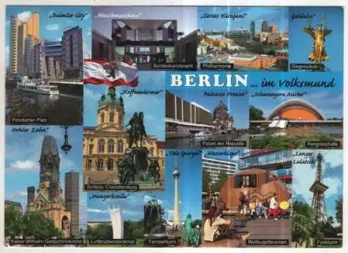 [Ansichtskarte] GERMANY - Berlin ... im Volksmund. 