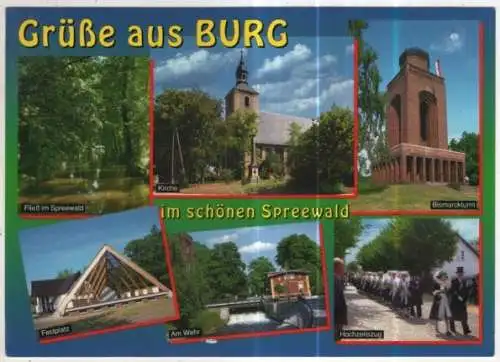 [Ansichtskarte] GERMANY - Burg im Spreewald. 