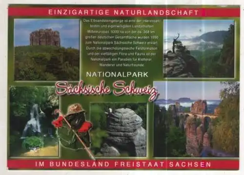 [Ansichtskarte] GERMANY - Nationalpark Sächsische Schweiz. 