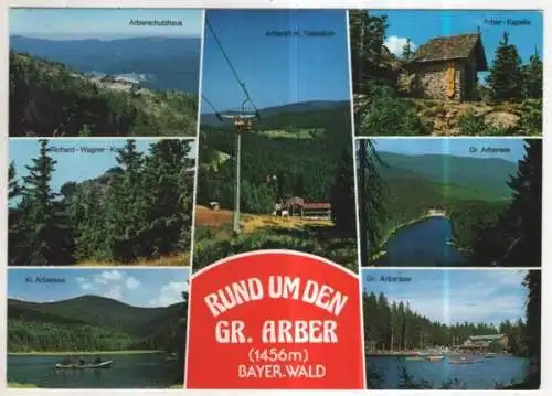 [Ansichtskarte] GERMANY - Rund um den Gr.  Arber / Bayer. Wald. 