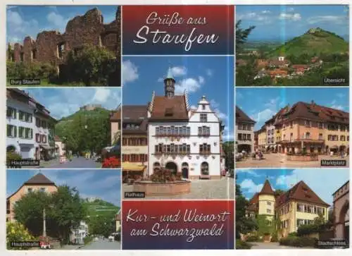 [Ansichtskarte] GERMANY - Staufen am Schwarzwald. 