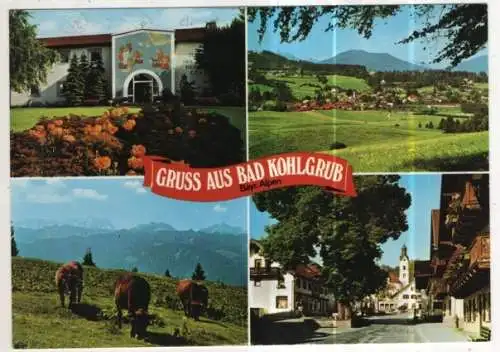 [Ansichtskarte] GERMANY - Bad Kohlgrub / Bayr. Alpen. 