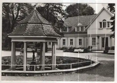 [Ansichtskarte] GERMANY - Bad Berka - Goethe-Brunnen mit Kurmittelhaus. 