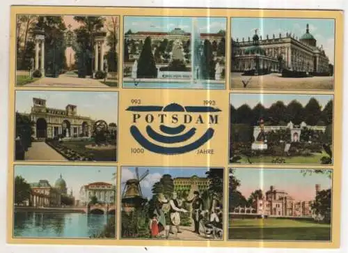 [Ansichtskarte] GERMANY - Potsdam - 1000 Jahre. 