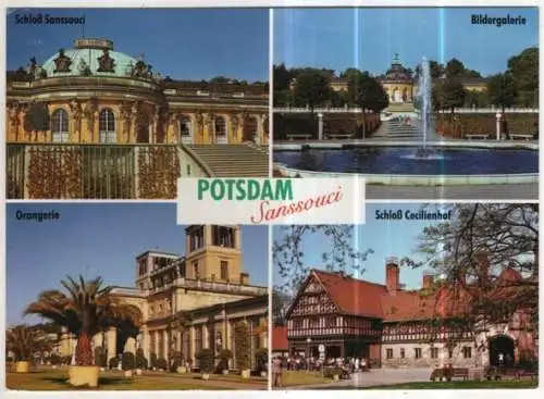 [Ansichtskarte] GERMANY - Potsdam - Sanssouci. 