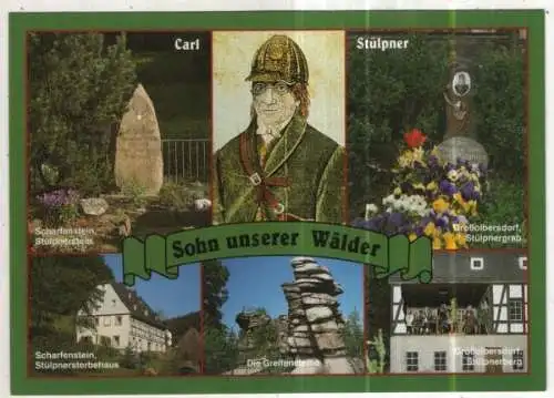 [Ansichtskarte] GERMANY - Carl Stülpner - Sohn unserer Wälder. 
