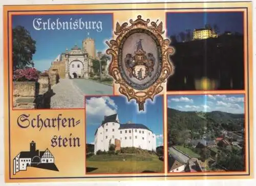 [Ansichtskarte] GERMANY - Burg Scharfenstein. 