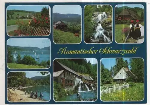 [Ansichtskarte] GERMANY - Romantischer Schwarzwald. 